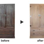 桐箪笥の家具再生