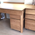 収納力抜群の学習机