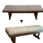 ダイニングテーブルセットのソファー修理