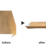 テーブルクリーニング再塗装