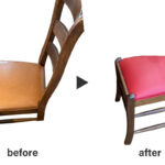 本革椅子の張替え